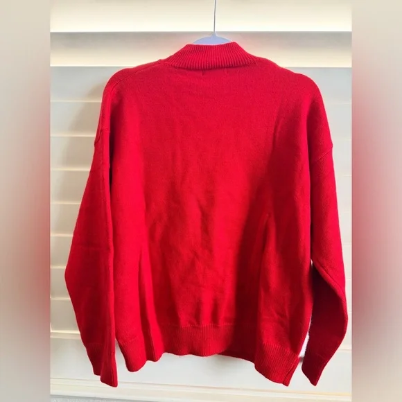 Disney Red Crewneck Baymax Sweater - Picture 2 of 4